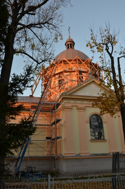 Zakończenie I etapu remontu kościoła